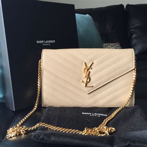 ysl cream bag|ysl cream handbag.